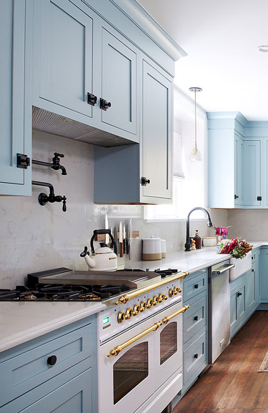 Caesarstone 6134 Georgian Bluffs - Michelle Gage Interiors Project