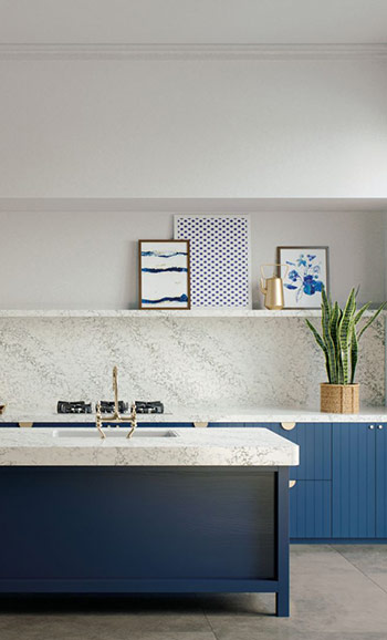Caesarstone 5171 Arabetto Kitchen