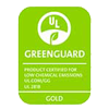 GREENGUARD gold certification logo