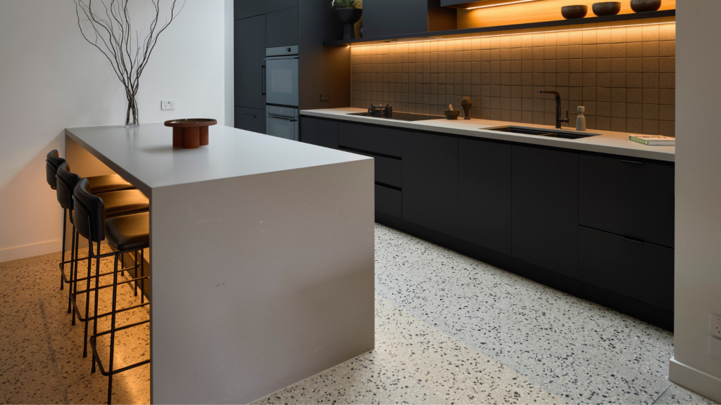 Caesarstone Raw Concrete by Jasmine McClelland Design