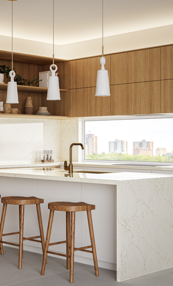 Caesarstone 5144 Rossa Nova Kitchen