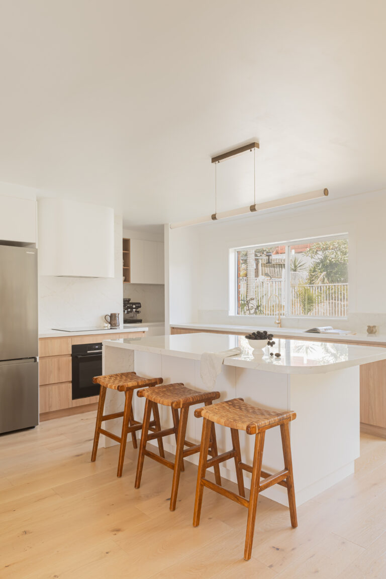 Caesarstone 5144 Rossa Nova in Built to Desire project of modern kitchen with island