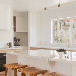 Caesarstone 5144 Rossa Nova in Built to Desire project of modern kitchen with island